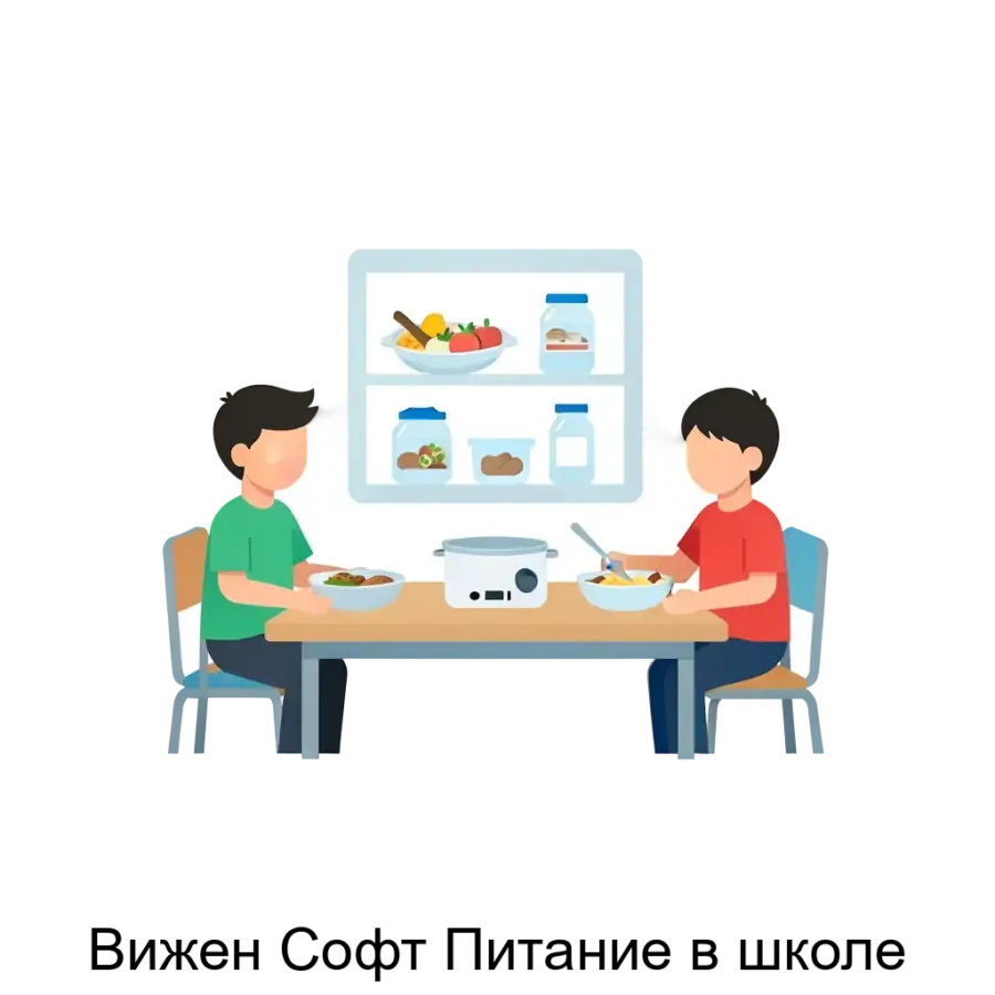 Вижен Софт Питание в школе — Программный продукт «Вижен-Софт:Питание в школе» предназначен для автоматизации организации питания в общеобразовательных учреждениях.