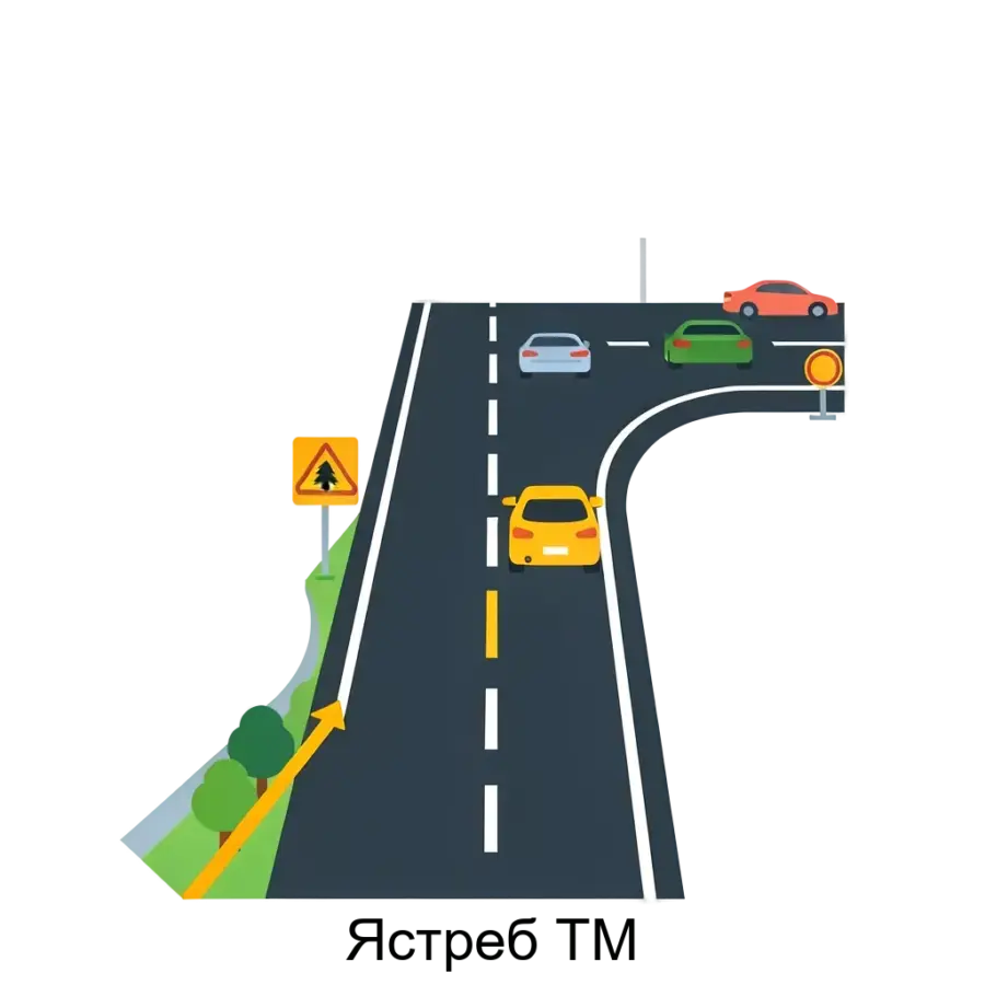 Программа для ЭВМ «Ястреб ТМ» (далее – ПО, Программа) предназначена для обнаружения ТС и определения характеристик их движения в контролируемых зонах дорожной сети в составе детектора автотранспорта «Ястреб.