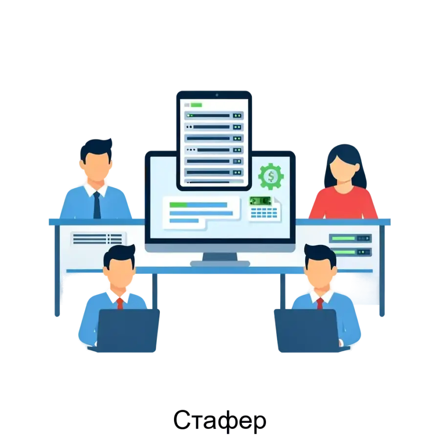 «Стафер» представляет собой программное решение для управления ИТ-персоналом и проектными ИТ командами, нацеленное на отслеживание эффективности команд и конкретных разработчиков.