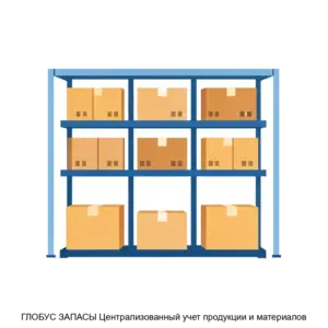 Купить ГЛОБУС ЗАПАСЫ Централизованный учет продукции и материалов - ARPP-25620 из реестра по лучшей цене