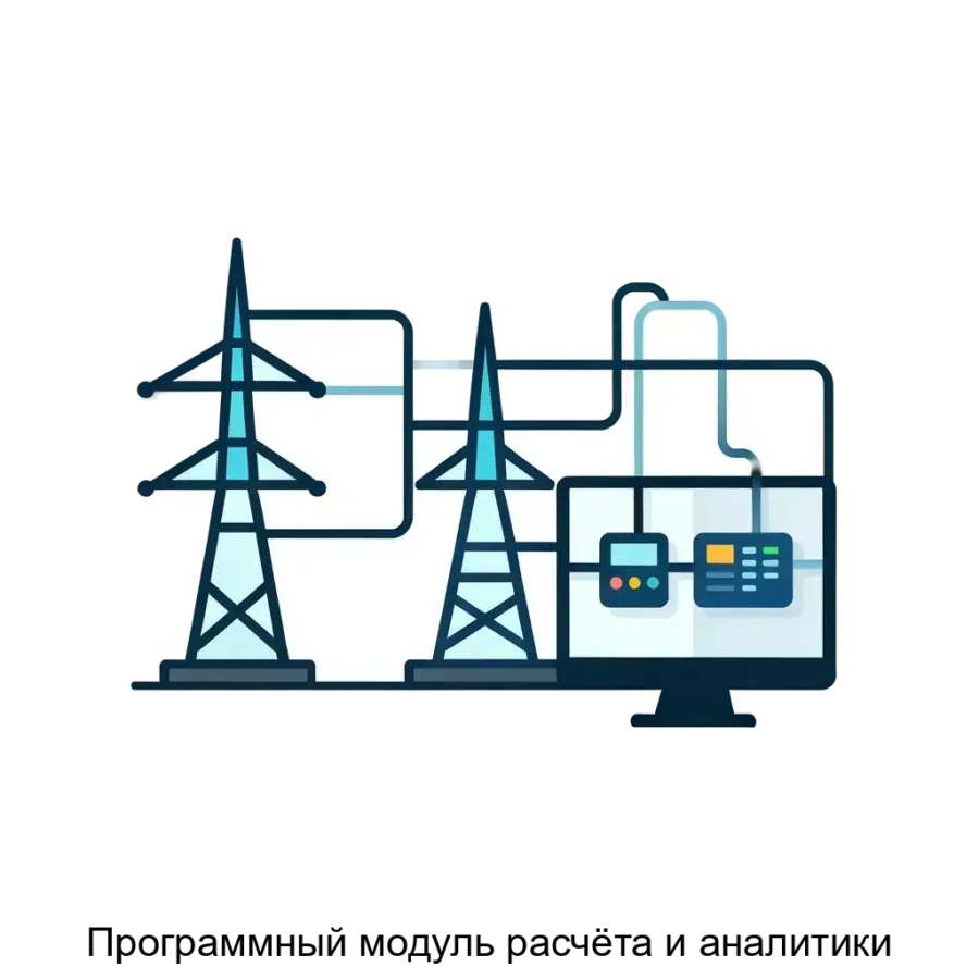 Программный модуль расчёта и аналитики — Программный модуль «Расчёт и аналитика» предназначен для интеграции в программную платформу «SCADA-R» и является мощным инструментом для оценки и анализа состояния электрической.