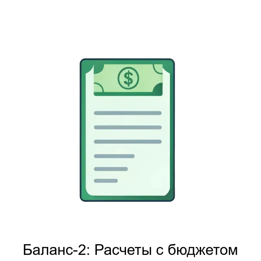 «Баланс-2: Расчеты с бюджетом» - программа, которая позволяет проводить сверку расчетов путем моделирования карточки расчетов с бюджетом на основе заполненных в программе W«Баланс-2W».