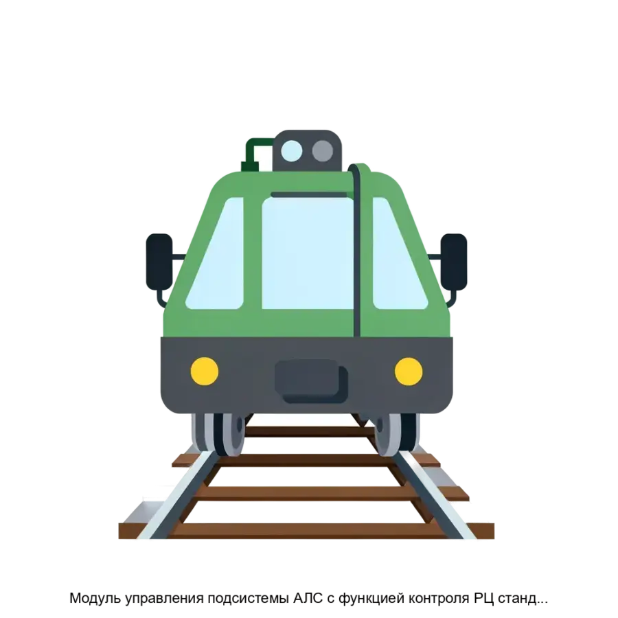 Модуль управления подсистемы АЛС с функцией контроля РЦ стандартной длины с АЛС ЕН — Программа предназначена для обеспечения технологического управления подсистемой АЛС с функцией контроля рельсовых цепей стандартной.