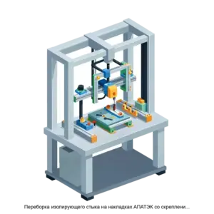 Купить Переборка изолирующего стыка на накладках АПАТЭК со скреплением КБ - ARPP-27042 из реестра по лучшей цене