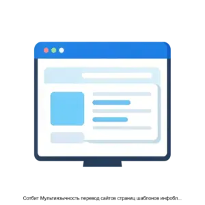 Купить Сотбит Мультиязычность перевод сайтов страниц шаблонов инфоблоков меню языковых файлов - ARPP-26429 из реестра по лучшей цене