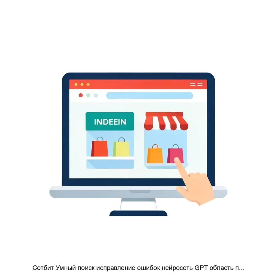 Сотбит Умный поиск исправление ошибок нейросеть GPT область поиска приоритизация исключения — происходит за счет расширения стандартных возможностей поиска: исправление ошибок и опечаток в запросах.