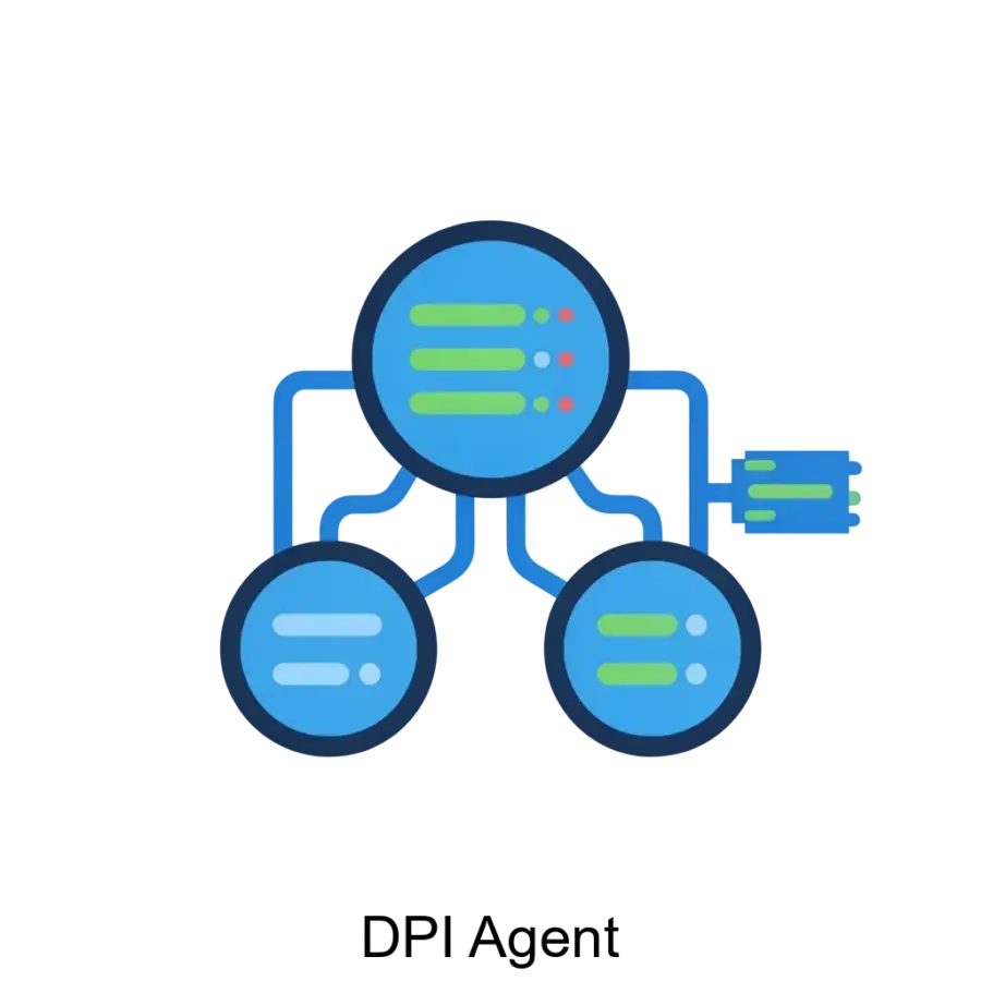 ПО «DPI Agent» предназначено для глубокой проверки пакетов сетей передачи данных. Основная задача: анализ сетевого трафика и контроль.