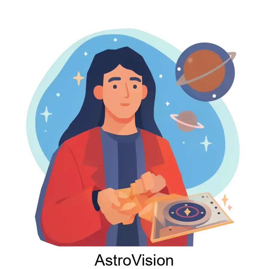 Программа AstroVision (АстроВижен) предназначена для автоматизации процесса создания астрологической карты и интерпретации астрологических данных на основе данных о месте, дате и времени рождения.