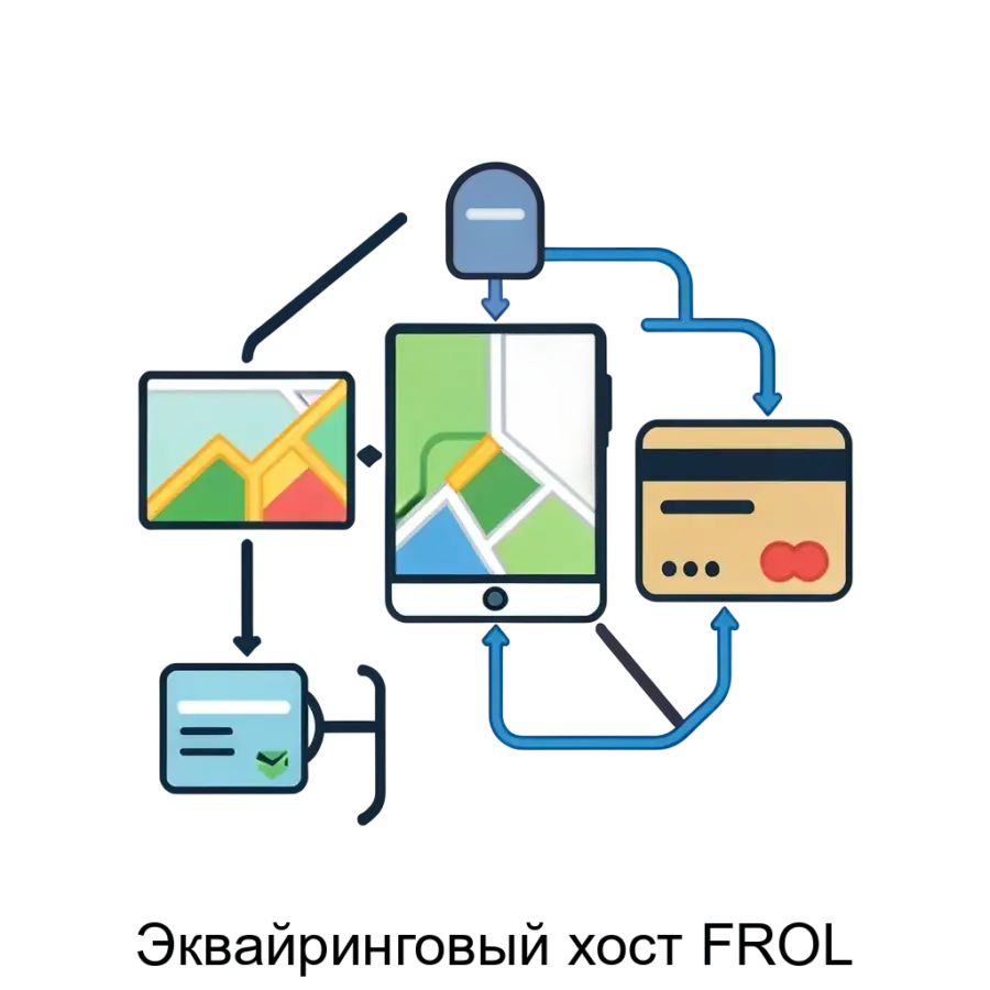 Эквайринговый хост FROL — это программное обеспечение, предназначенное для эффективной обработки эквайринговых операций с использованием банковских карт.