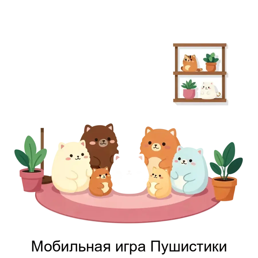 Мобильная игра Пушистики — Мобильная игра «Пушистики» представляет собой развлекательное приложение, предназначенное для широкой аудитории любителей мобильных игр.