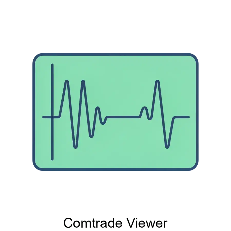 Программное обеспечение Comtrade Viewer предназначено для просмотра и анализа осциллограмм, зафиксированных в формате COMTRADE, с поддержкой стандарта IEC 60255-24:2013.