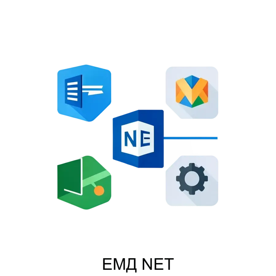 Система ЕМД NET предназначена для обеспечения полного цикла работы с .NET приложениями в отечественной ИТ-инфраструктуре. Основная задача: отечественная среда для запуска и администрирования .NET приложений.