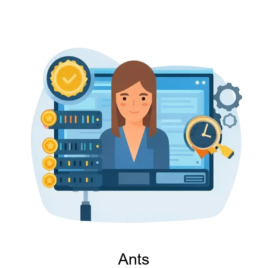 Платформа Ants представляет собой комплексное решение для эффективного управления IT-контрагентами на всех этапах взаимодействия – от поиска и отбора до мониторинга исполнения контрактов и контроля бюджета.