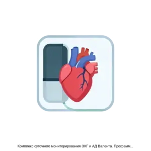 Купить Комплекс суточного мониторирования ЭКГ и АД Валента. Программный модуль СМ АД - MKS-NEO-17156 из реестра по лучшей цене