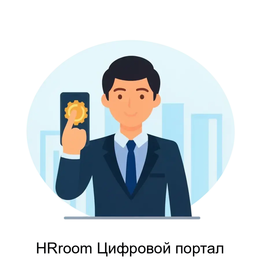 HRroom Цифровой портал — это современная цифровая платформа, предназначенная для интеграции и централизованного хранения данных о сотрудниках внутри компании. Основная задача: централизованный цифровой HR-менеджер.