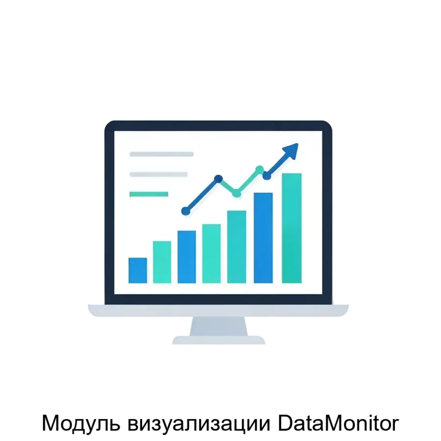 Модуль визуализации DataMonitor — DataMonitor использует современные алгоритмы Big Data и Machine Learning для выполнения анализа данных. Основная задача: **Интеллектуальный BI-анализ данных с визуализацией**.