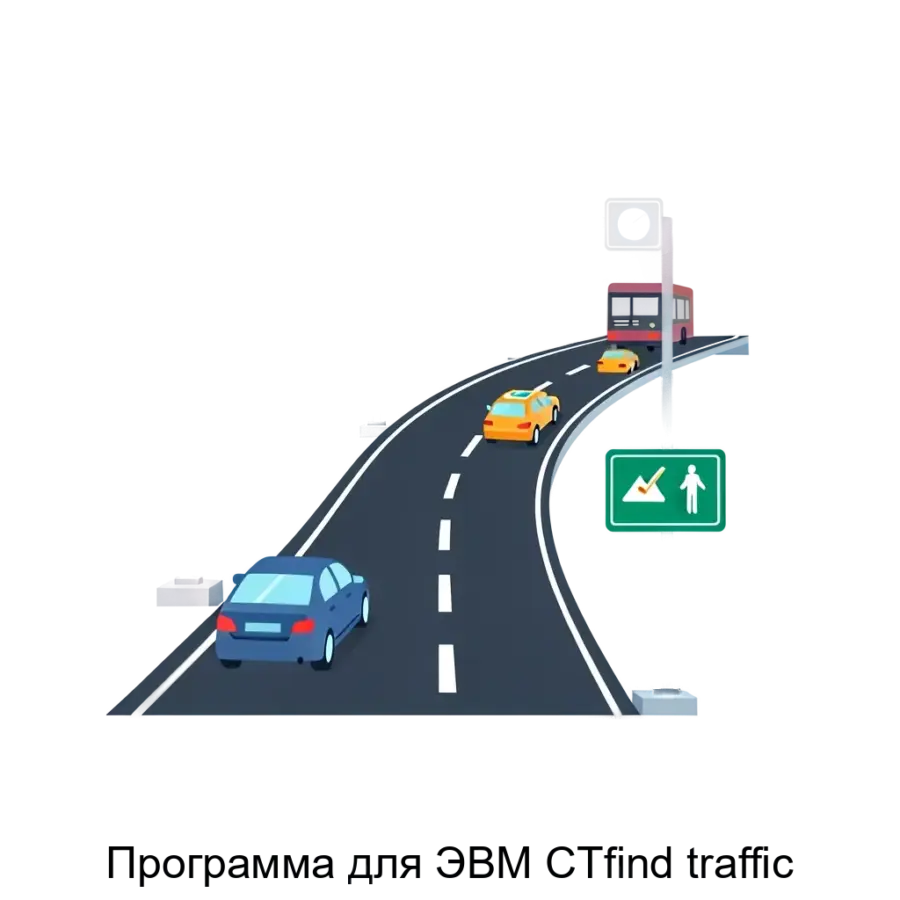 Программа для ЭВМ CTfind traffic — CTfind Traffic предназначен для фиксации, мониторинга и координации транспортного потока. Основная задача: интеллектуальная система управления дорожным движением.