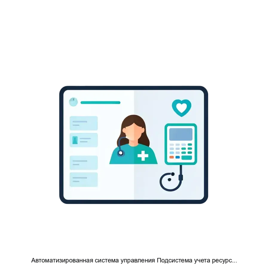 Автоматизированная система управления Подсистема учета ресурсов сферы здравоохранения — Система предназначена для поддержки формирования и передачи данных в соответствии с форматом данных федеральных сервисов: портала.