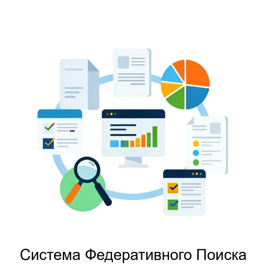 Система Федеративного Поиска — Благодаря своей архитектуре на основе открытых стандартов, данная система обеспечивает гибкость и расширяемость, позволяя быстро добавлять новые источники информации.