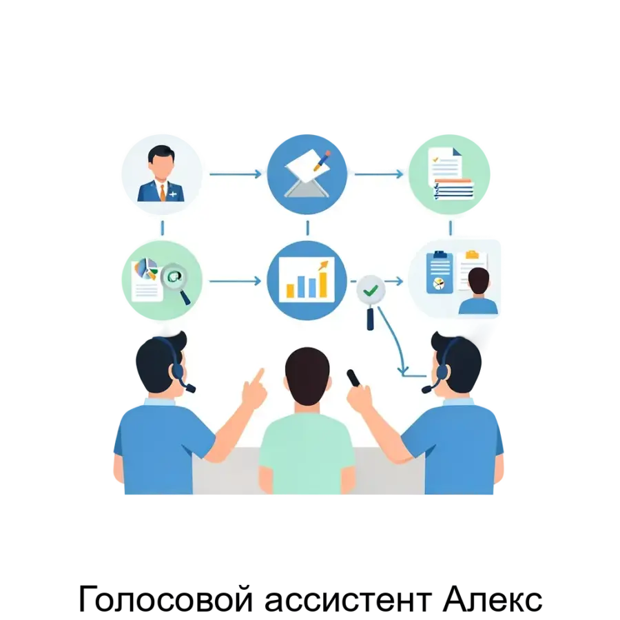 Голосовой ассистент Алекс представляет собой инновационное приложение для мобильных устройств на базе операционной системы Android. Основная задача: голосовое управление задачами команды.