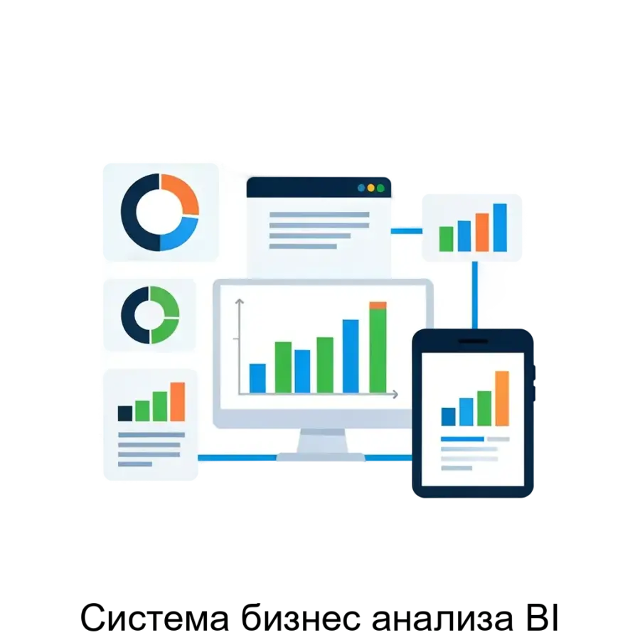 Система бизнес анализа BI — Система бизнес-анализа BI — это мощное решение для компаний, стремящихся получить полный контроль и глубокий анализ своих бизнес-данных. Основная задача: централизованный анализ бизнес данных.