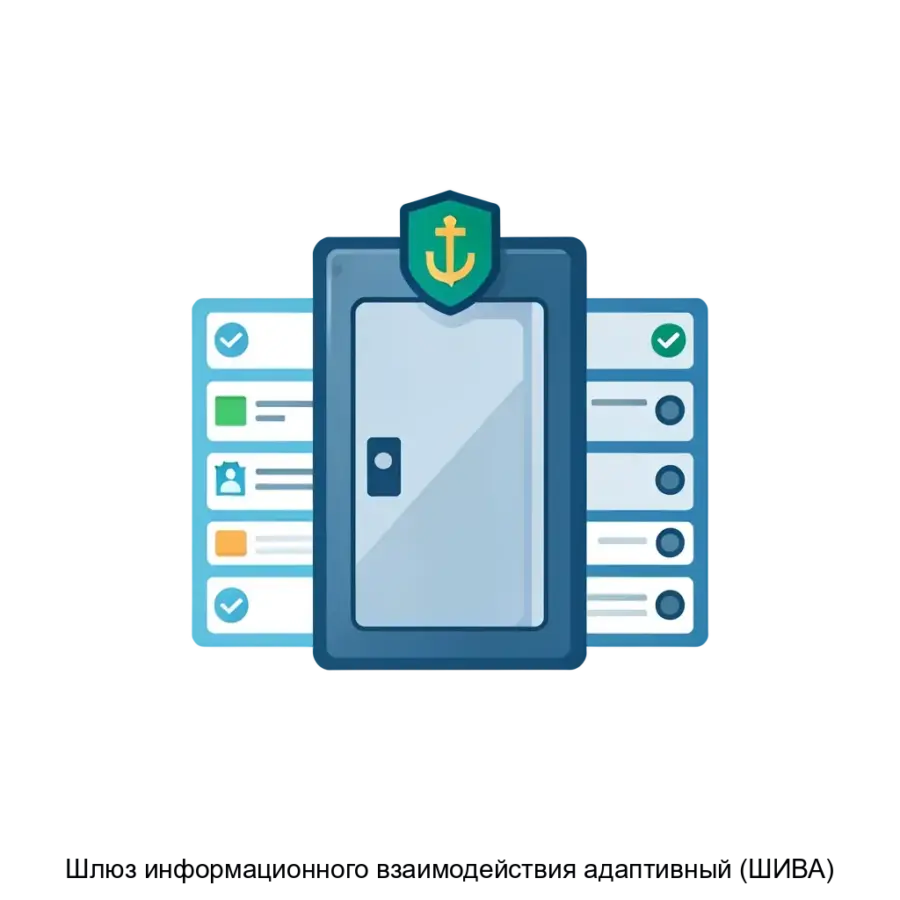 Шлюз информационного взаимодействия адаптивный (ШИВА) — это высокотехнологичное решение. Основная задача: адаптивный шлюз интеграции безопасных данных.