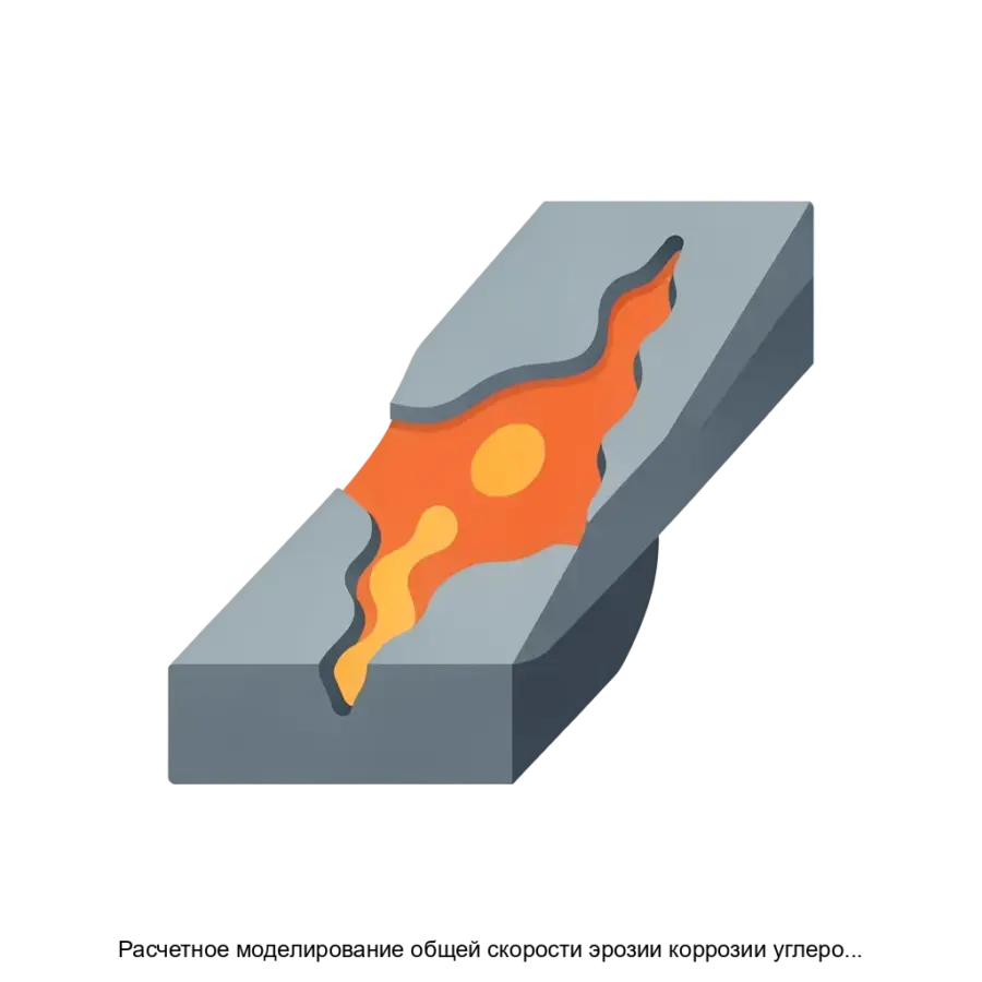 Расчетное моделирование общей скорости эрозии коррозии углеродистой стали в однофазных водных потоках конденсатно питательного тракта энергоблоков электростанций — Программное средство РАМЭК предназначено для расчета.
