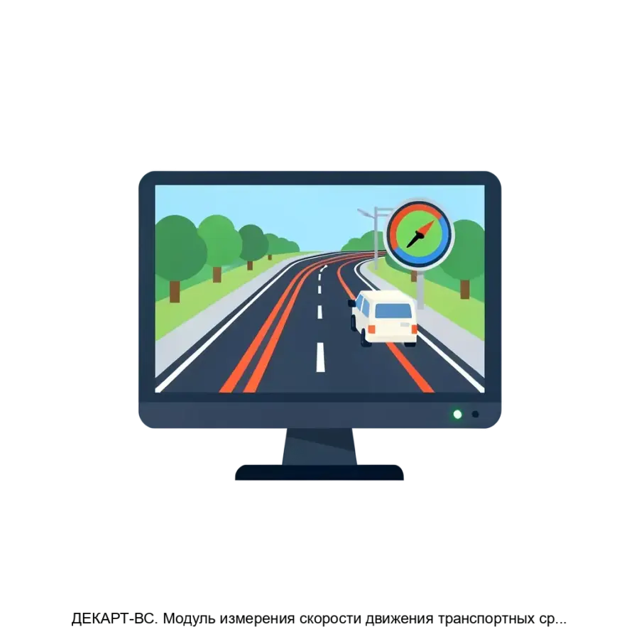 ДЕКАРТ-ВС. Модуль измерения скорости движения транспортных средств на протяженном участке дороги — ДЕКАРТ-ВС — это модуль измерения скорости движения транспортных средств.