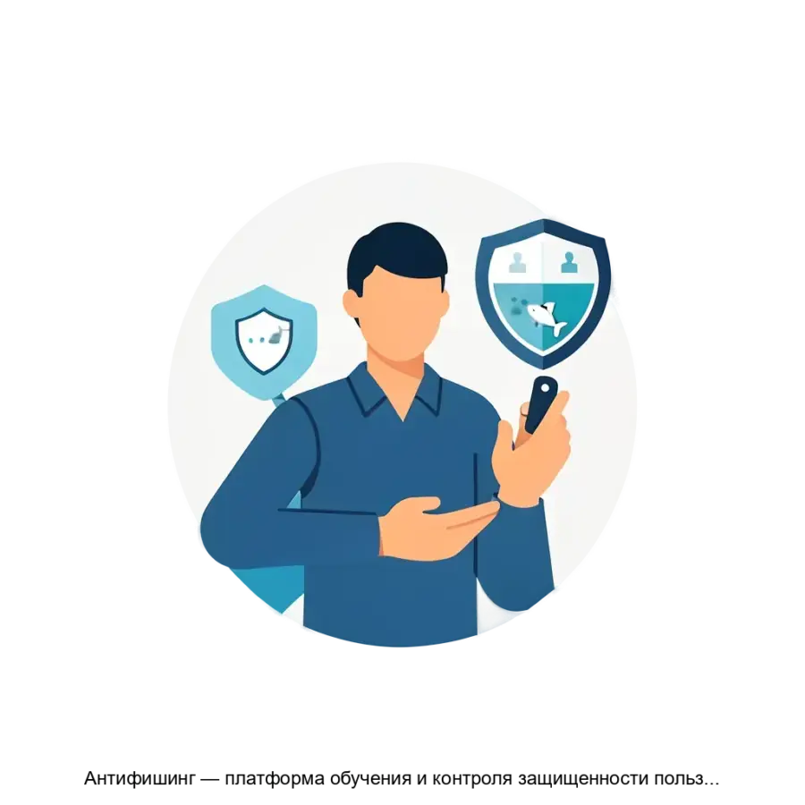 Антифишинг — платформа обучения и контроля защищенности пользователей — Платформа Антифишинг предназначена для повышения уровня информационной безопасности среди пользователей. Основная задача: обучение защите от фишинга.