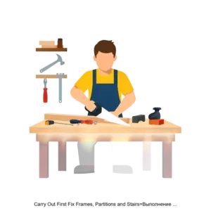 Купить Carry Out First Fix Frames, Partitions and Stairs=Выполнение перегородок и лестничных маршей - MKS-AKAD-17885 из реестра по лучшей цене