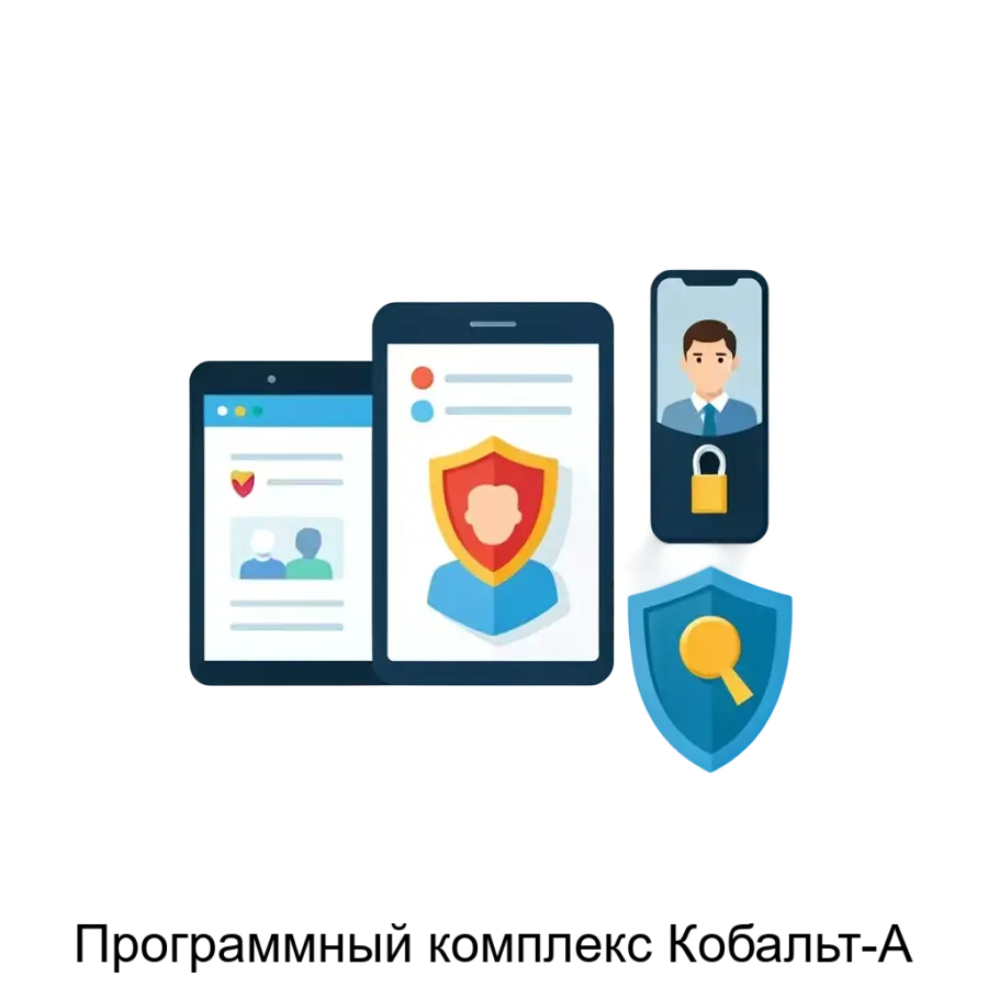 Программный комплекс Кобальт-А — Главная цель системы – оптимизация процесса контроля доступа, мониторинга рабочих станций и защиты информации от посторонних угроз. Основная задача: комплексная защита данных и доступов.