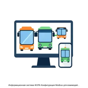 Купить Информационная система ФОРА Конфигурация Modbus для взаимодействия с УБЗС и электробусами - MKS-SOVR-18237 из реестра по лучшей цене
