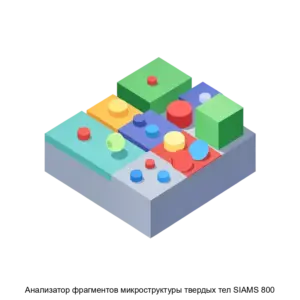 Купить Анализатор фрагментов микроструктуры твердых тел SIAMS 800 - MKS-SIAM-18349 из реестра по лучшей цене