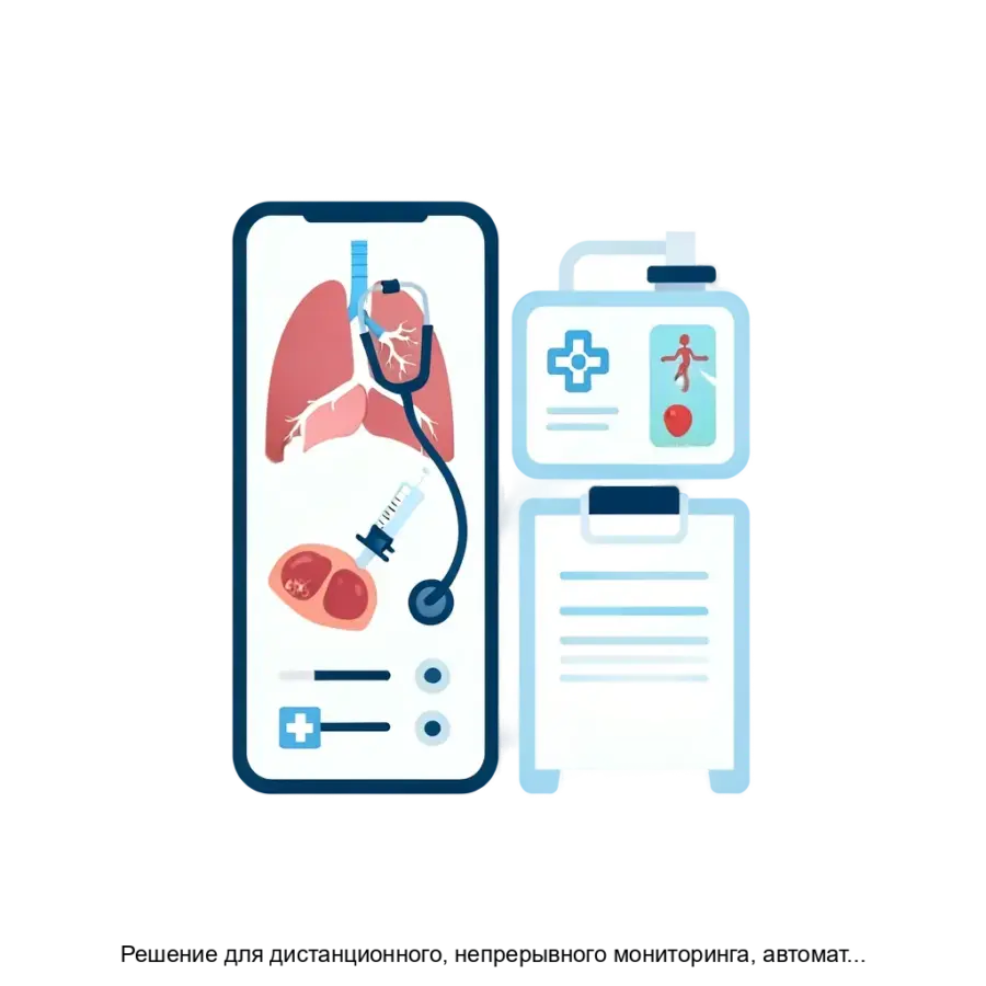 Решение для дистанционного, непрерывного мониторинга, автоматизированного выявления и оценки рисков для здоровья человека Биотелеметрия (БИОТ, BIОT) — Решение для дистанционного, непрерывного мониторинга.