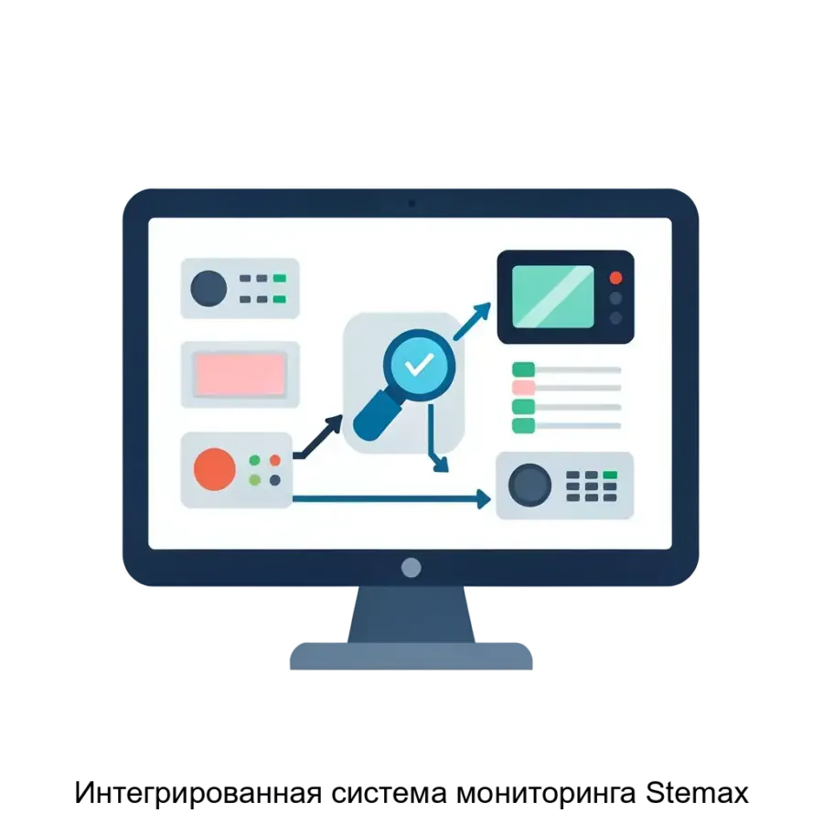Интегрированная система мониторинга Stemax представляет собой современное программное обеспечение. Основная задача: удалённый мониторинг охранных систем с аналитикой.