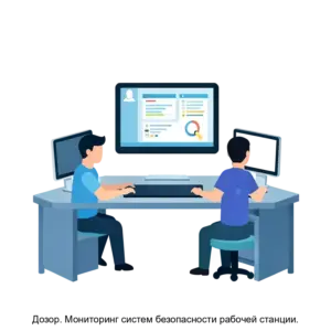 Купить Дозор. Мониторинг систем безопасности рабочей станции. - MKS-VNED-18564 из реестра по лучшей цене