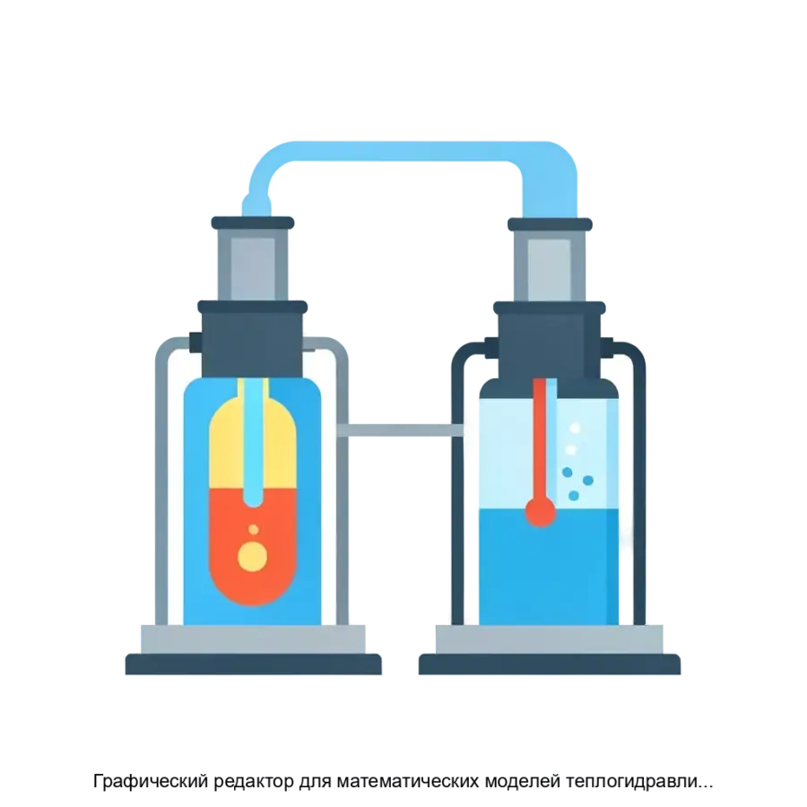Программное обеспечение Графический редактор для математических моделей теплогидравлического расчетного кода КОРТЕС. Основная задача: визуальное моделирование теплофизики реакторов АЭС.