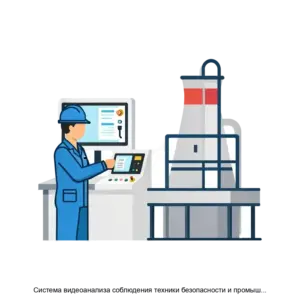 Купить Система видеоанализа соблюдения техники безопасности и промышленной безопасности - MKS-AORO-19818 из реестра по лучшей цене