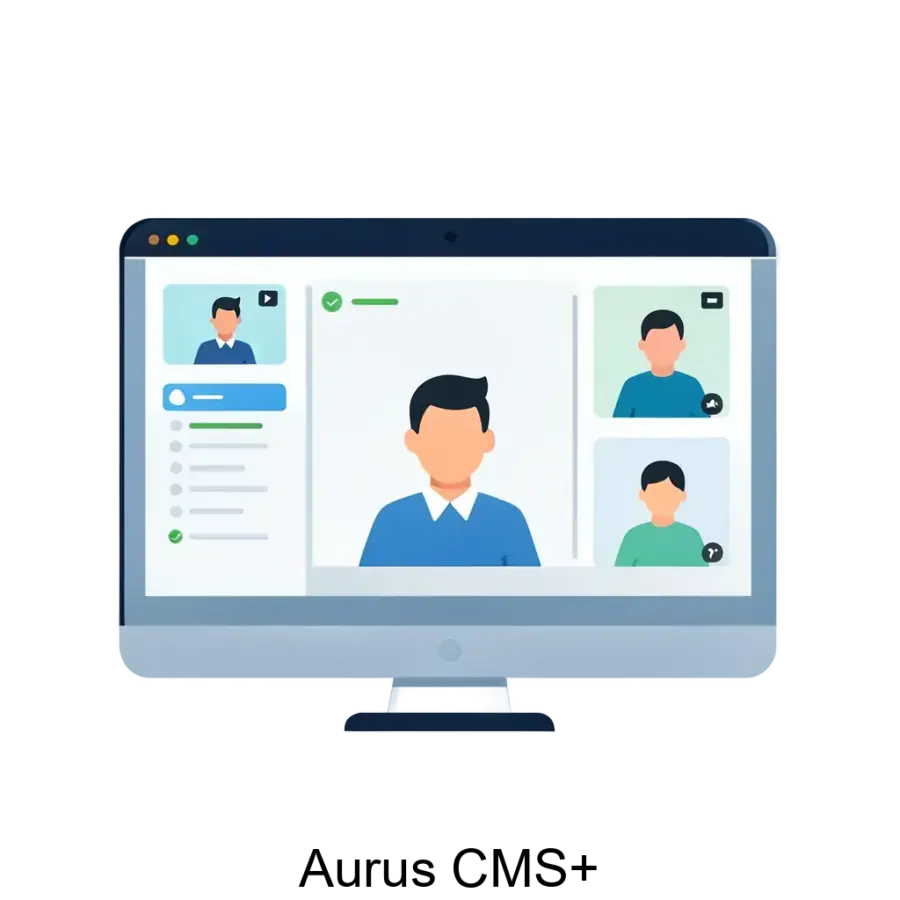 Aurus CMS+ представляет собой комплексное решение для усовершенствования функциональности систем видеоконференций (ВКС), предлагающее набор инструментов для организации и управления удаленными встречами.