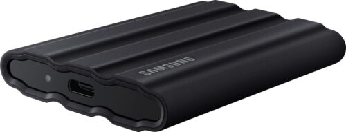 Внешние HDD и SSD/ Samsung External SSD T7 Shield, 4TB, Type C-to-C/A, USB 3.2 Gen2, R/W 1050/1000MB/s, IP65, 88x59x13mm, 98g, Black (12 мес.) — изображение 7