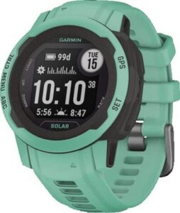 Купить Смарт-часы Garmin Instinct 2S Solar Tactical 20мм 1.3" AMOLED корп.черный/мятный рем.мятный (010-02564-02) - 4D-15269179 из реестра по лучшей цене