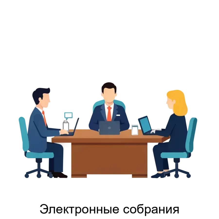 Электронные собрания — это специализированная программа, предназначенная для организации и проведения онлайн-мероприятий. Основная задача: автоматизированные онлайн-заседания кредиторов.