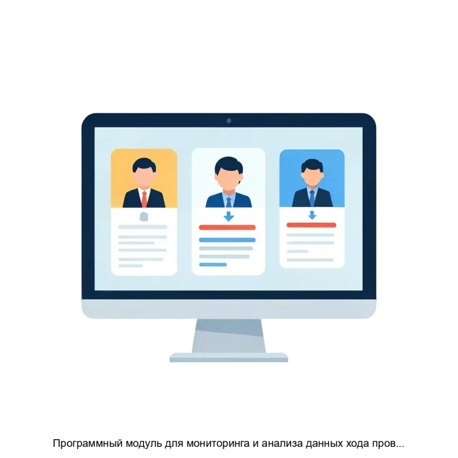 Программный модуль для мониторинга и анализа данных хода проведения голосований — Модуль для мониторинга и анализа данных хода проведения голосований представляет собой специализированную программу.