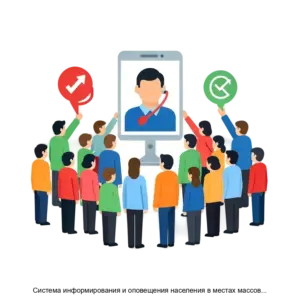 Купить Система информирования и оповещения населения в местах массового пребывания людей - MKS-INNO-20287 из реестра по лучшей цене