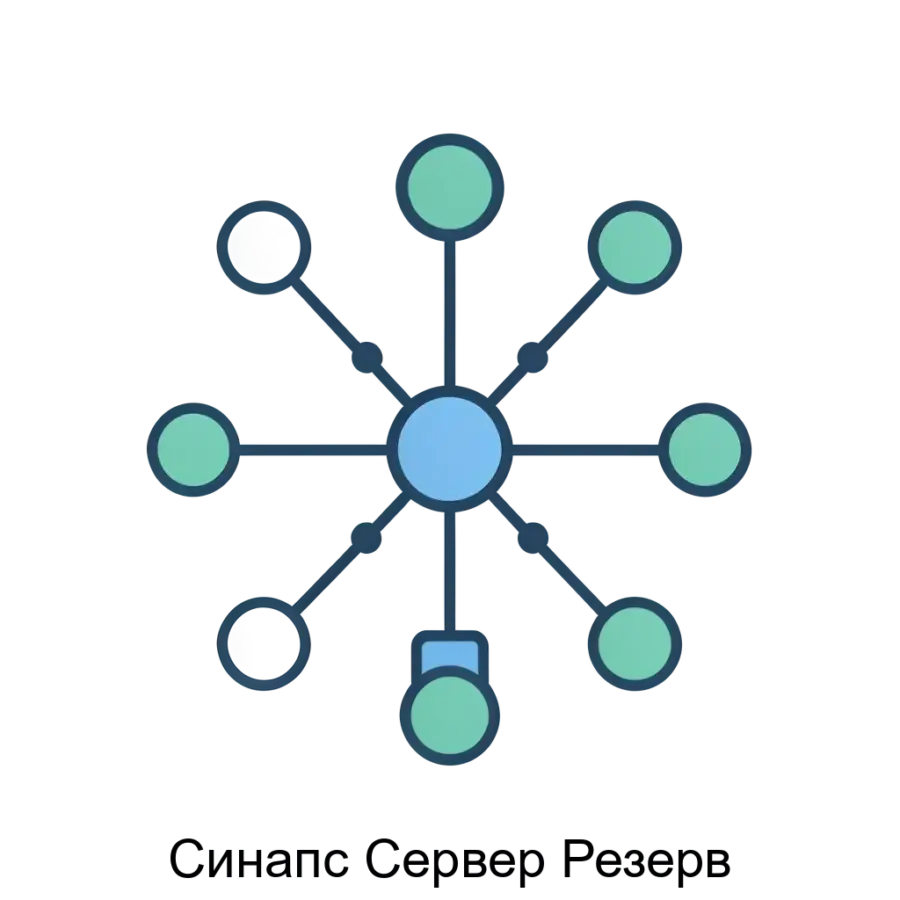 Синапс Сервер Резерв представляет собой специализированное программное обеспечение, предназначенное для работы в рамках комплекса служебной связи Синапс. Основная задача: отказоустойчивое резервное ядро связи.