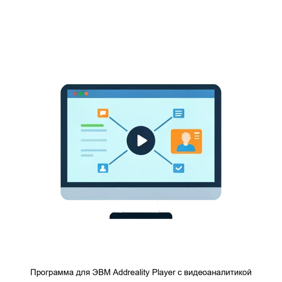 Программа для ЭВМ Addreality Player с видеоаналитикой — решение позволяет пользователям эффективно управлять данными с видеонаблюдения, обеспечивая преимущества в аналитике и визуализации.