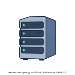 Купить Жесткий диск Synology HAT3300-4T 4TB 5400rpm 256MB 3.5" - X-1055562 из реестра по лучшей цене