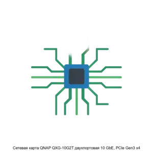 Купить Сетевая карта QNAP QXG-10G2T двухпортовая 10 GbE, PCIe Gen3 x4 - X-1122125 из реестра по лучшей цене