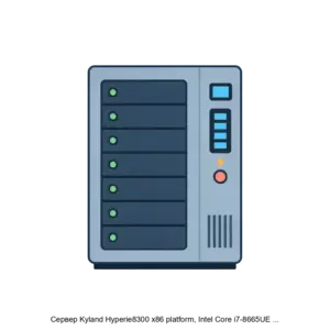 Купить Сервер Kyland Hyperie8300 x86 platform, Intel Core i7-8665UE CPU, 16 Gb memory (up to 32 Gb), 8 x RS-232/485 (DB9), 6 x Ethernet 10/100/1000BaseTX, 2 - X-1092256 из реестра по лучшей цене