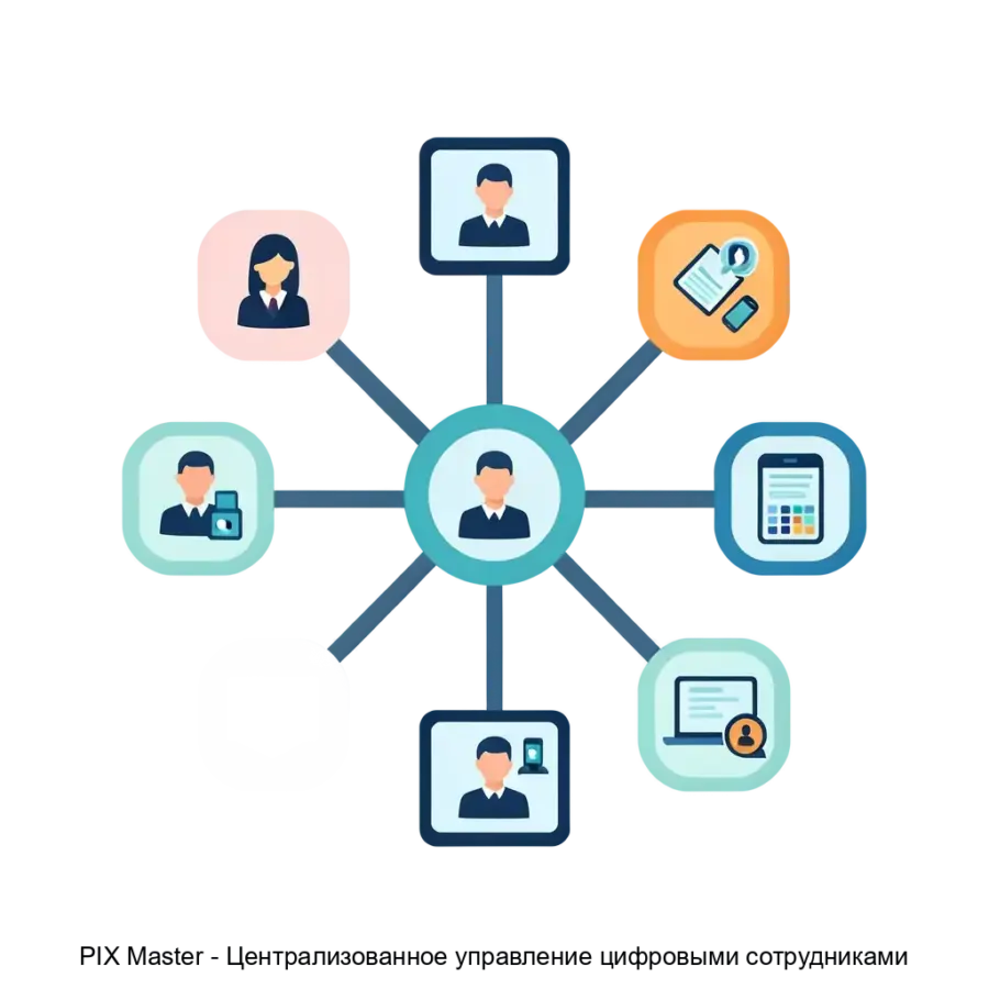 PIX Master - Централизованное управление цифровыми сотрудниками. PIX Runner - Инструмент для простого запуска и мониторинга роботов бизнес-пользователями. Основная задача: централизованный оркестратор цифровых процессов.